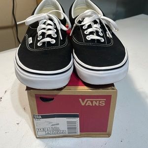 Vans 11.5 Era Men’s Black Sneakers